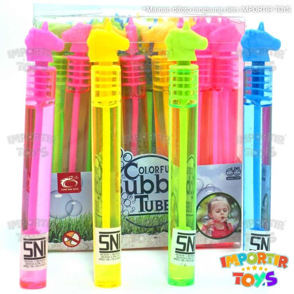 Bubble Stick Mini Mainan Gelembung Balon Tiup Bubble Stik Mini Murah