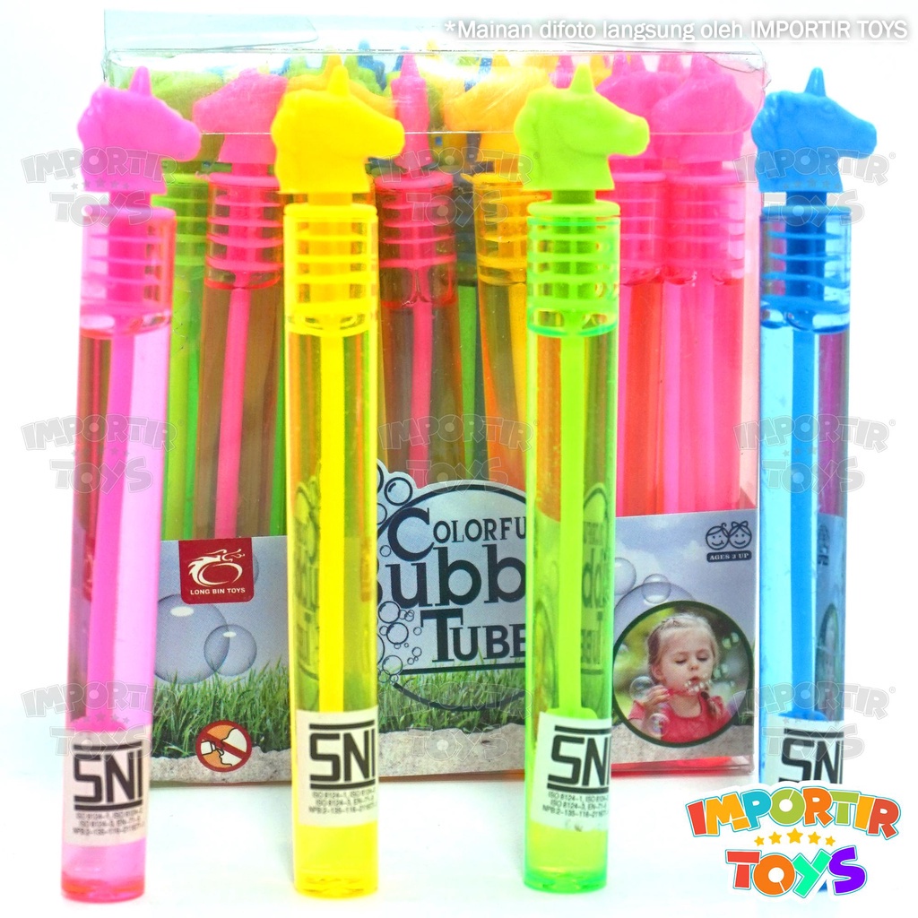 Bubble Stick Mini Mainan Gelembung Balon Tiup Bubble Stik Mini Murah