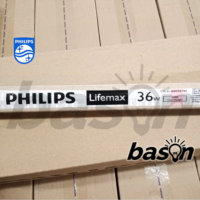 PHILIPS TL-D 36W / 54-765 - Lampu Neon 1200mm - KHUSUS OJOL