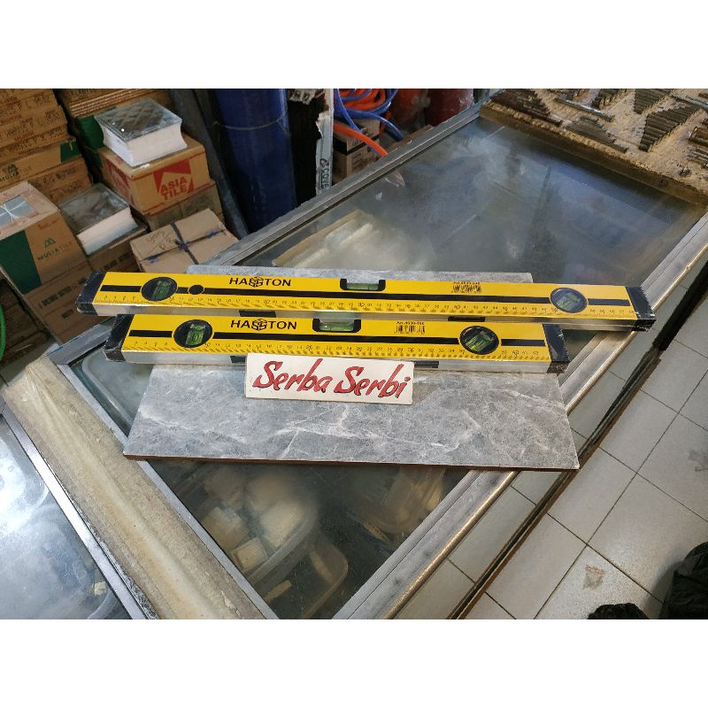 (HEAVY DUTY WATERPASS) Alat pengukur magnet pertukangan