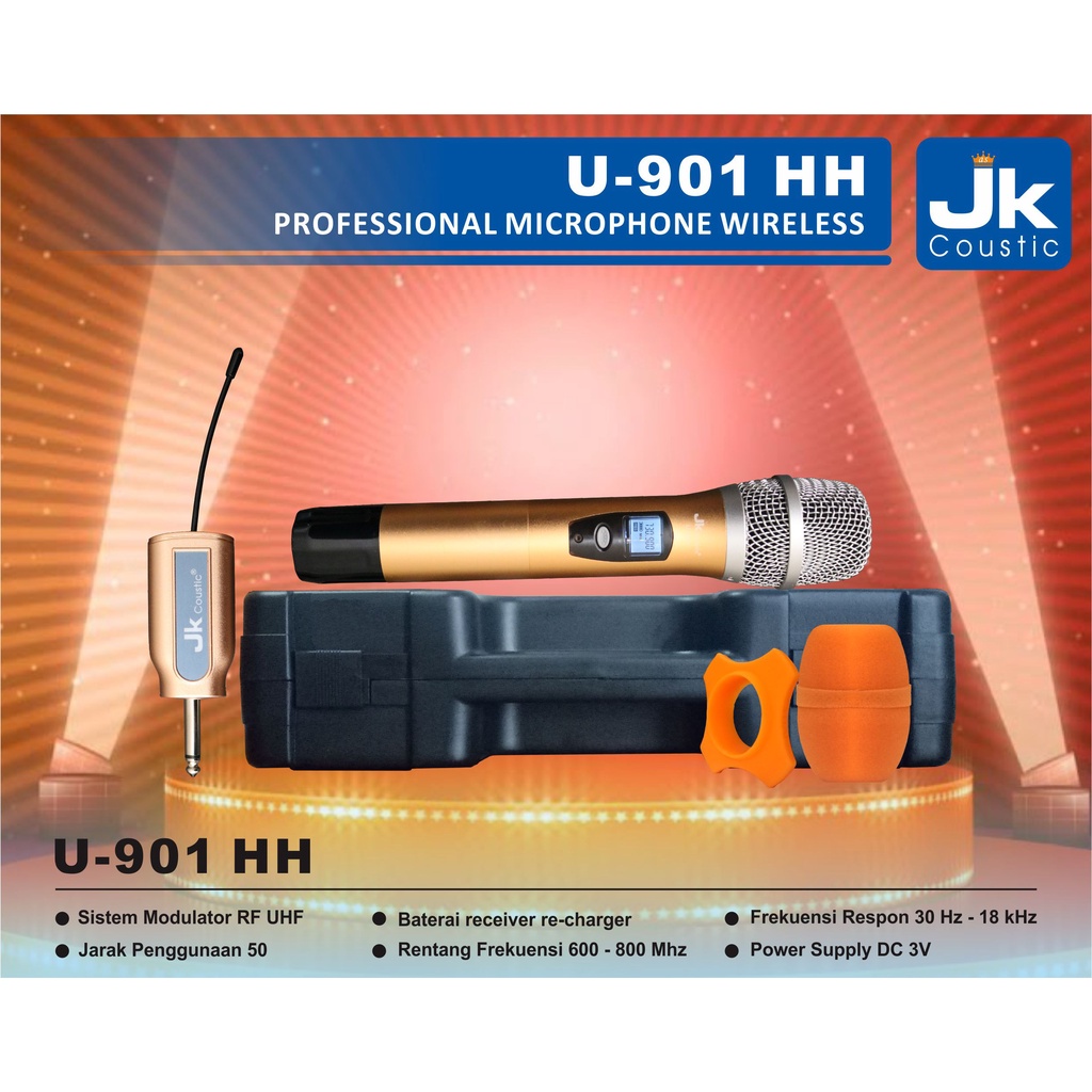 Microphone Wireless U 901 HH Jk Coustic