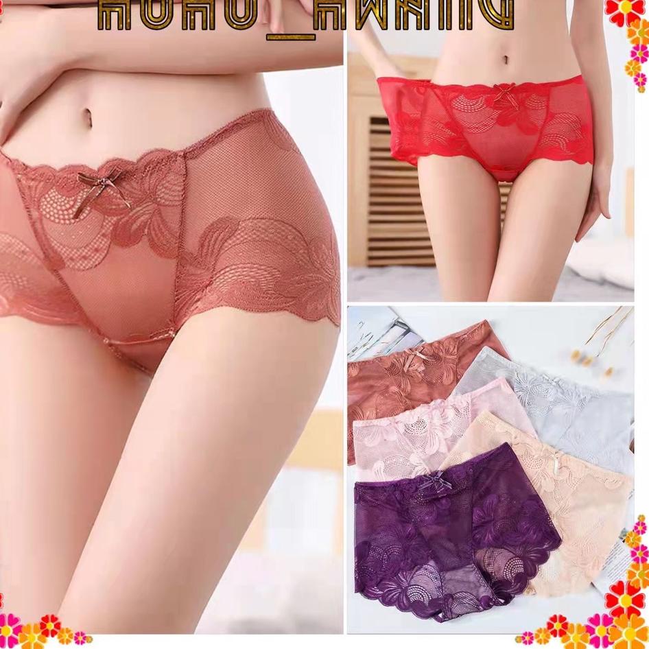 ✞KZL✞ HOHO_HWANG (C-139) CELANA DALAM WANITA HIGH WAIST SLIMMING PANTS Celana Dalam Sutra Wanita