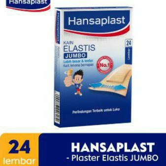 Hansaplast Plester KAIN ELASTIS JUMBO besar ( 24 pcs ).