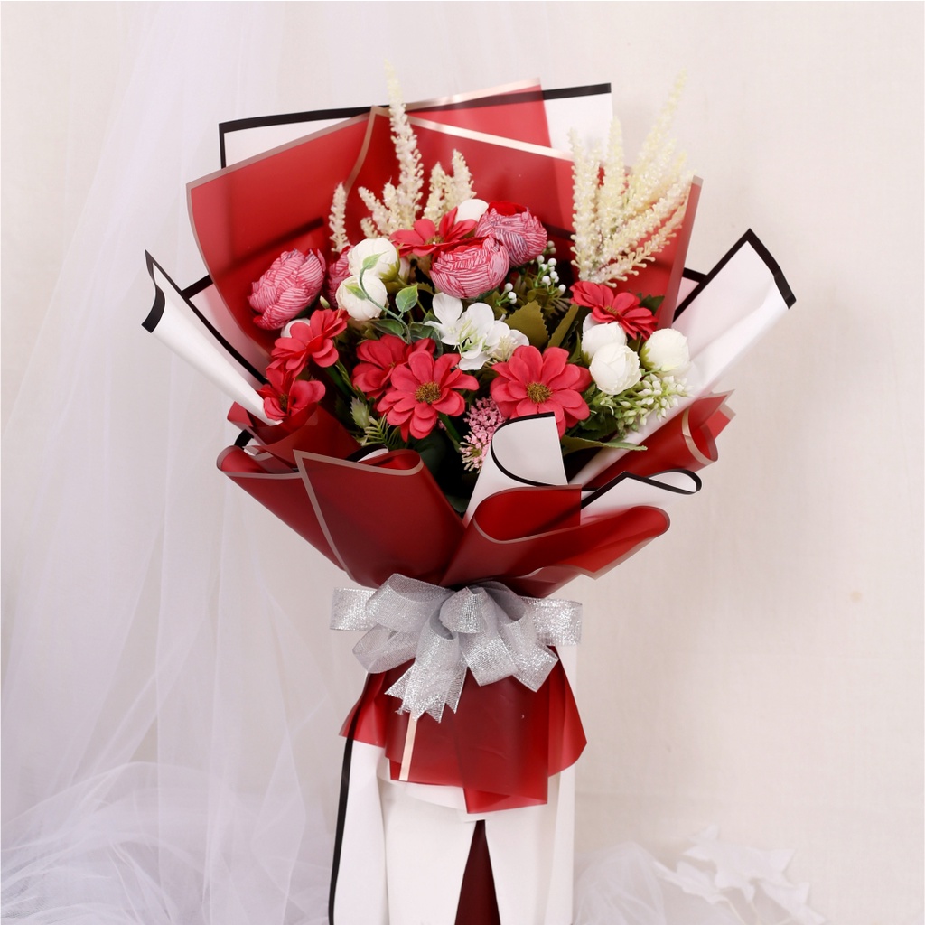 

Bouquet Bunga Special Merah Putih - Kadokita