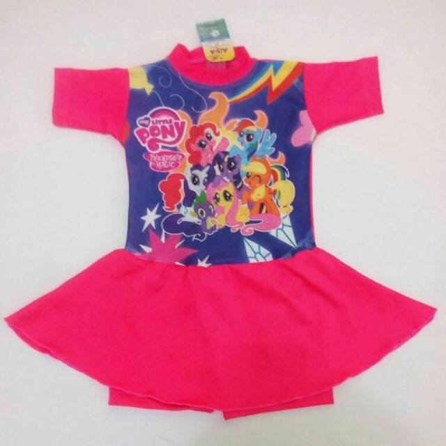 Baju Renang Anak Little Pony Ceria Rok