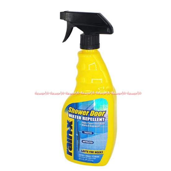 Rainox Shower Door Water Repellent 473ml Lasts For Weeks Spray Cairan Rain-X Pembersih Kaca Pelapis Kaca Anti Air Rainx Showerdoor