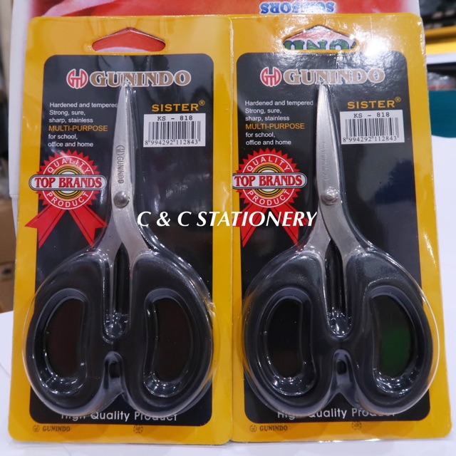 

Gunting Stainless Gunindo Sister KS-818 / Gunting Kecil