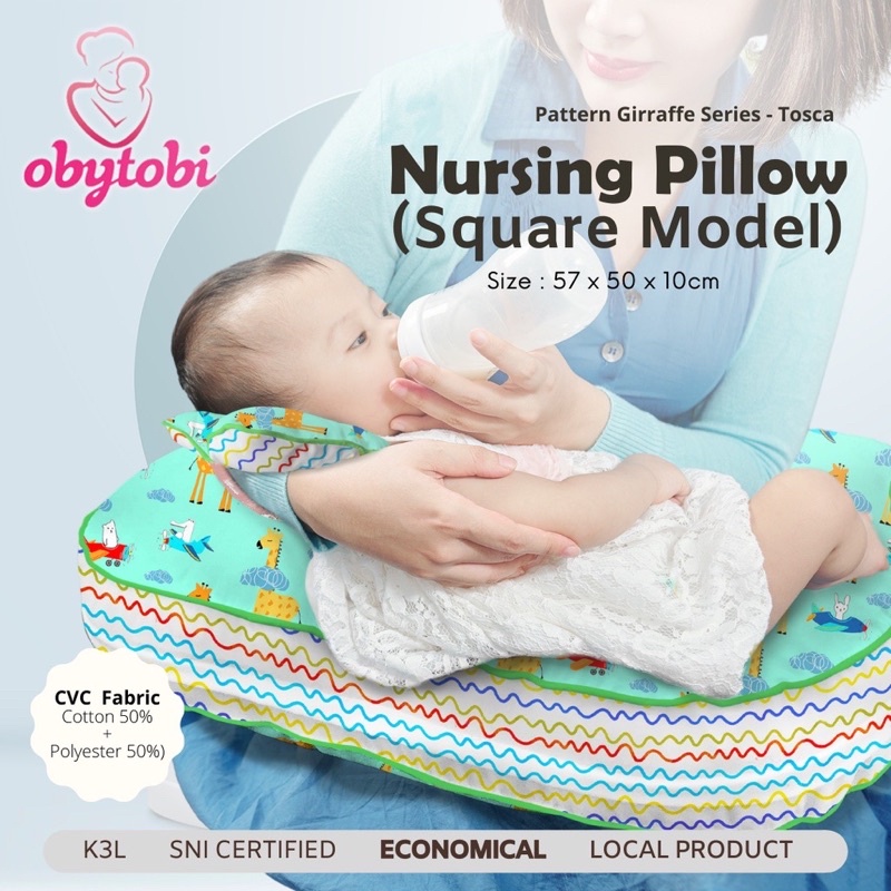 Bantal Pinggang Menyusui Obytobi by Obayito - Nursing Pillow