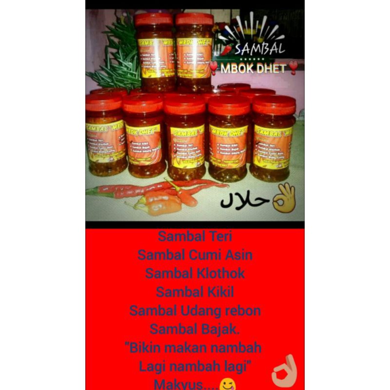 

sambel Mbok Det
