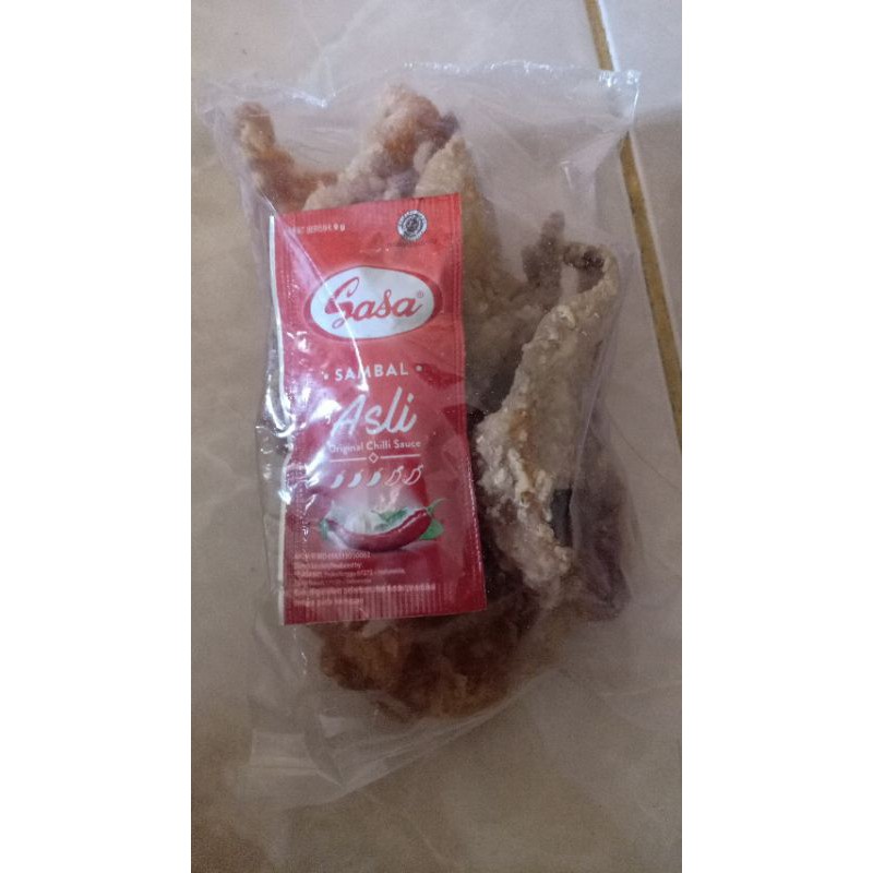 

Kulit ayam Crispy..