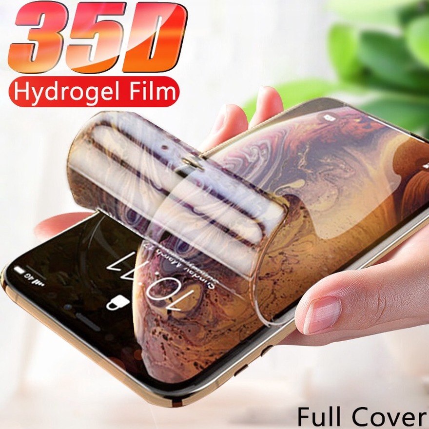 35D Hydrogel Film For OPPO Reno 6 5 4 Pro 3 2Z 2F 2 Z 10X ZOOM A3s A5s F17 F15 F11 F9 Pro F7 F5 Youth F3 F1 Plus F1s 35D Full Cover Screen Protective Film