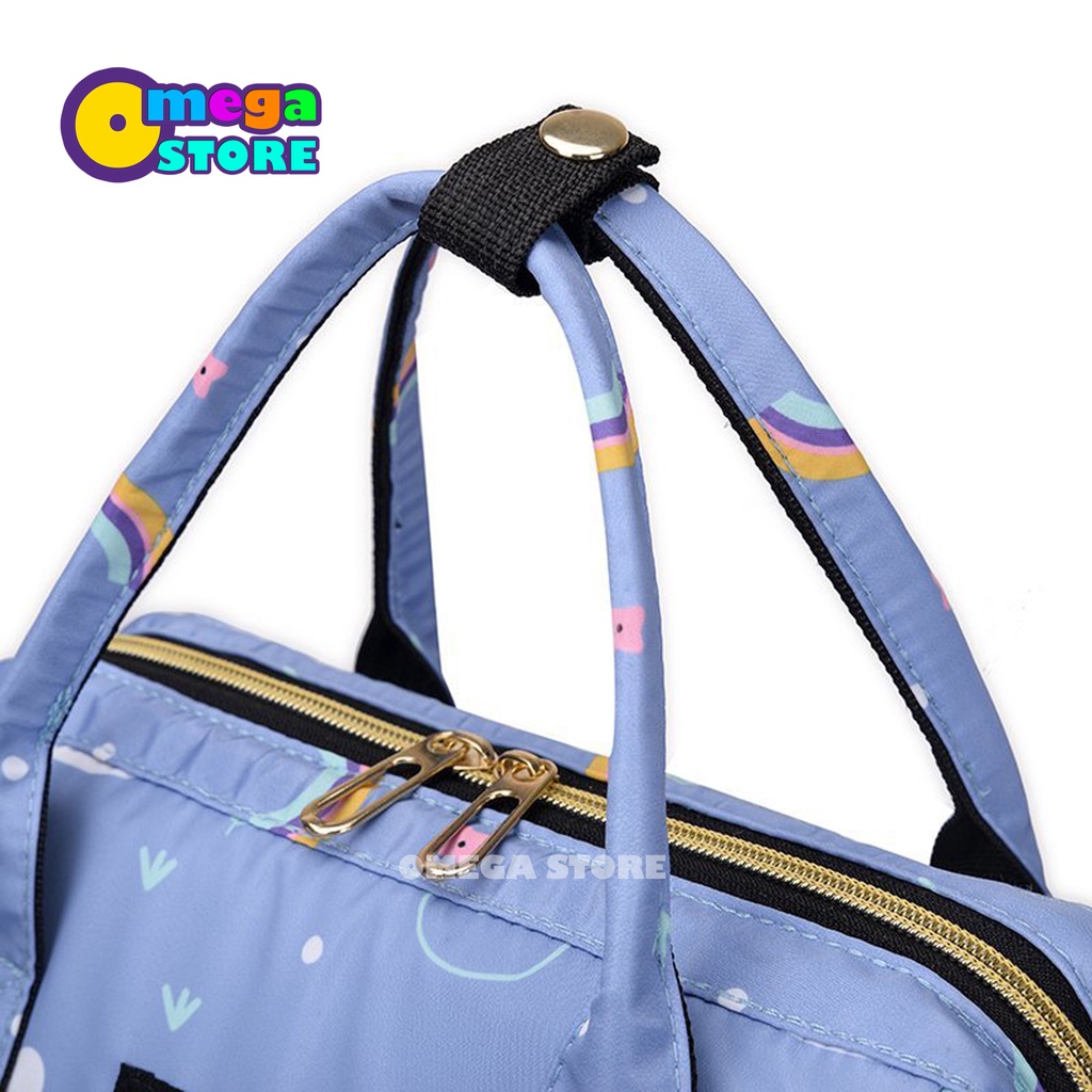 Diaper Bag Multi-Function Tas Travel Perlengkapan Bayi Multifungsi Mom&amp;Baby Bag Korean Fashion Tas Ransel Wanita 232