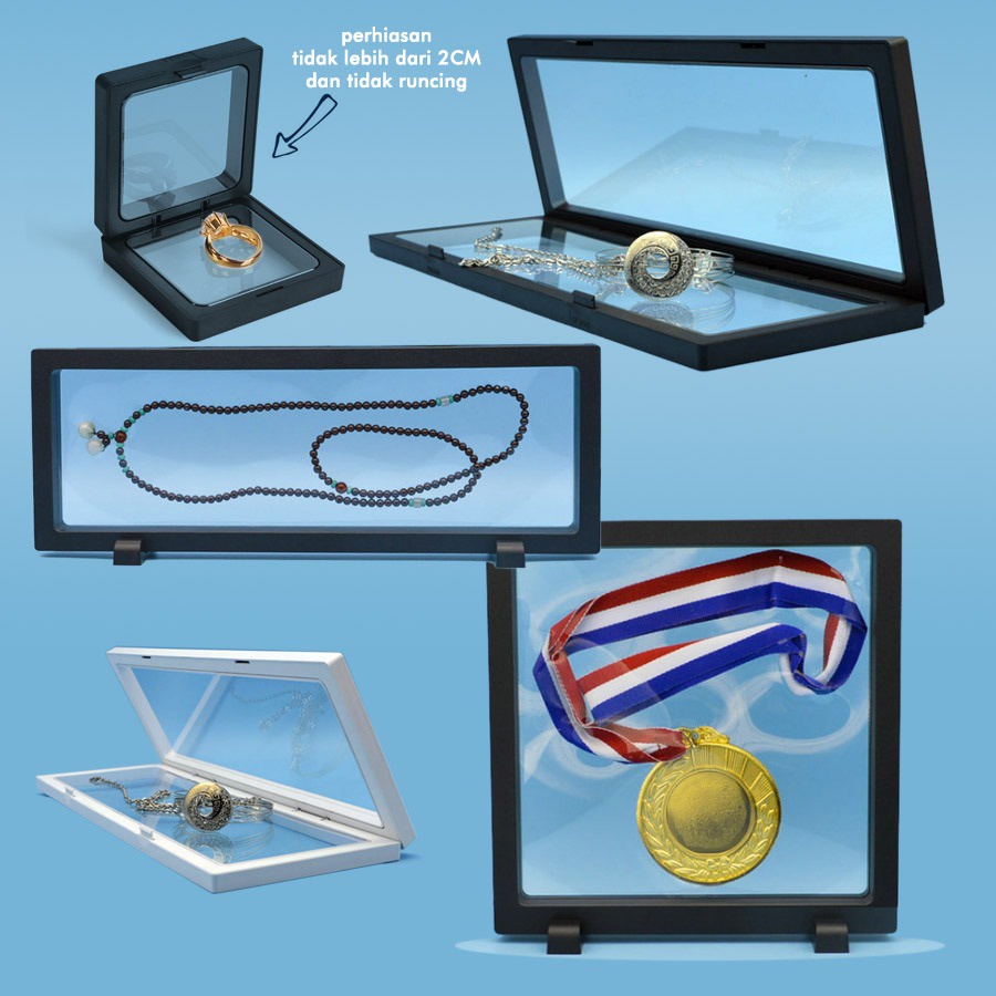 Jewelry Display - Floating Coin Holder / kotak Pajangan Perhiasan