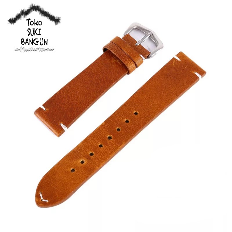 TALI JAM 18mm Leather Vintage Retro OXFORD Watch Band Strap