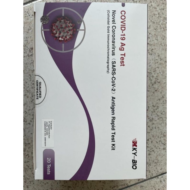 swab saliva air liur