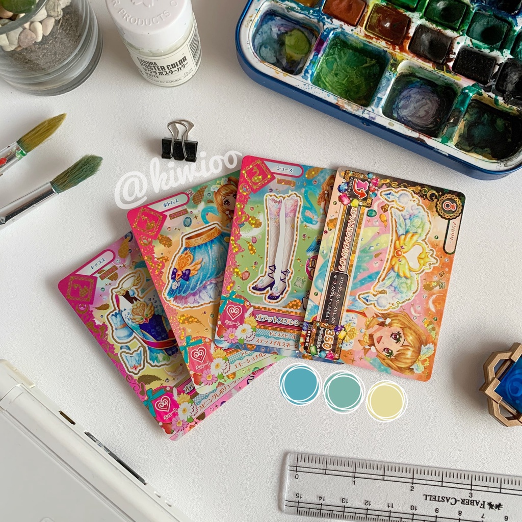 (BOOKED) Aikatsu Odette Swan Coord Premium Set - Akari Ozora