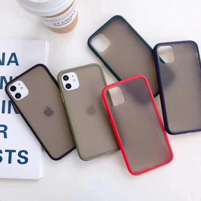 Fuze Transparant doff dove acrylic case Xiaomi Redmi 8 8A Pro,9C,Note 8,9 pro,Vivo Y53,Oppo A5s,A52,A72,A92,A7,A11k,A12,Realme U1,U2,2 Pro,7,7i,C17,Narzo 20 Pro,Iphone 7/8,6s+/6+,7+/8+,Infinix HOT 9 Play