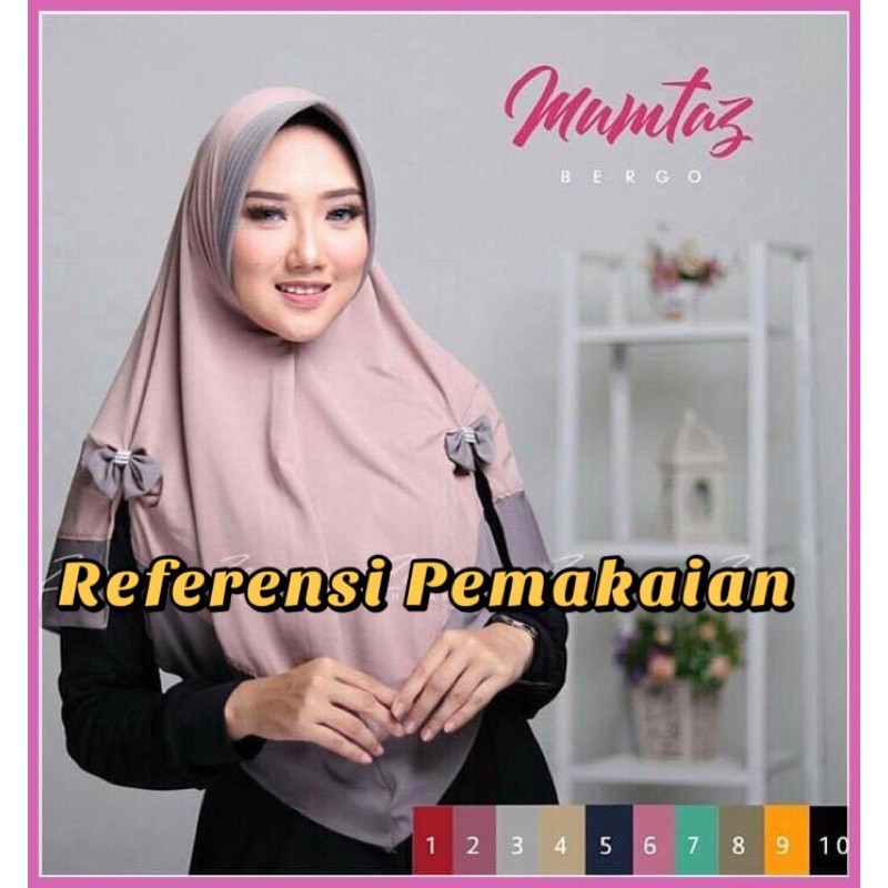 Mumtaz Bergo | Hijab Instan | Jilbab Instan Murah | Bergo Murah