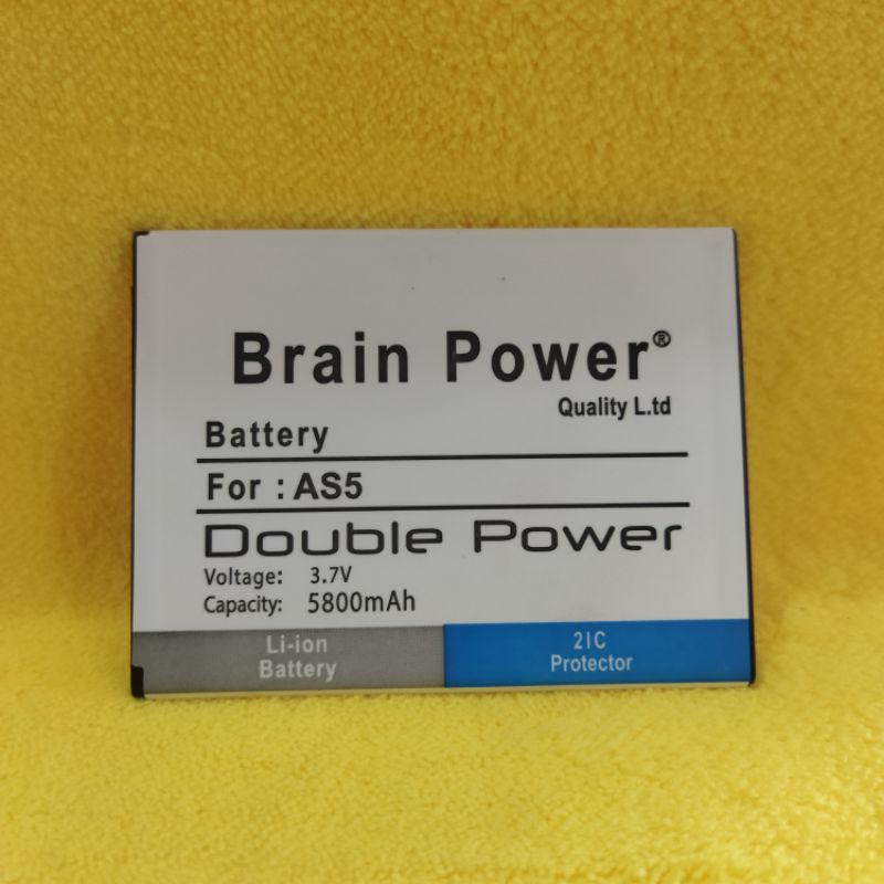 Baterai batre ALDO AS5 double power