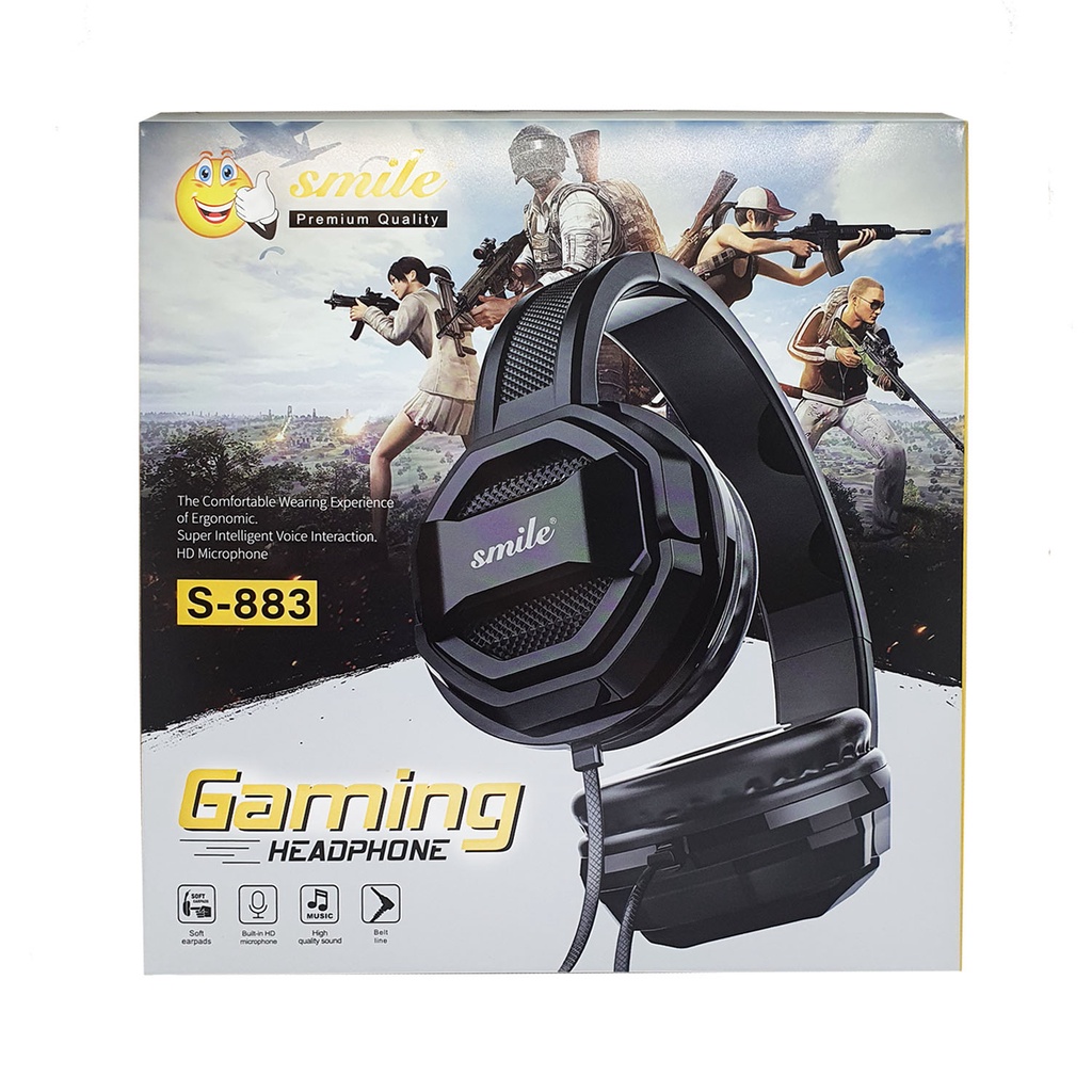 HeadPhone Bando Gaming Original Produk Headset Earphone Gamer Handsfree Music Xtra Super Bass Free K