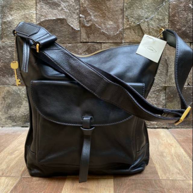 Fossil Hobo New Black