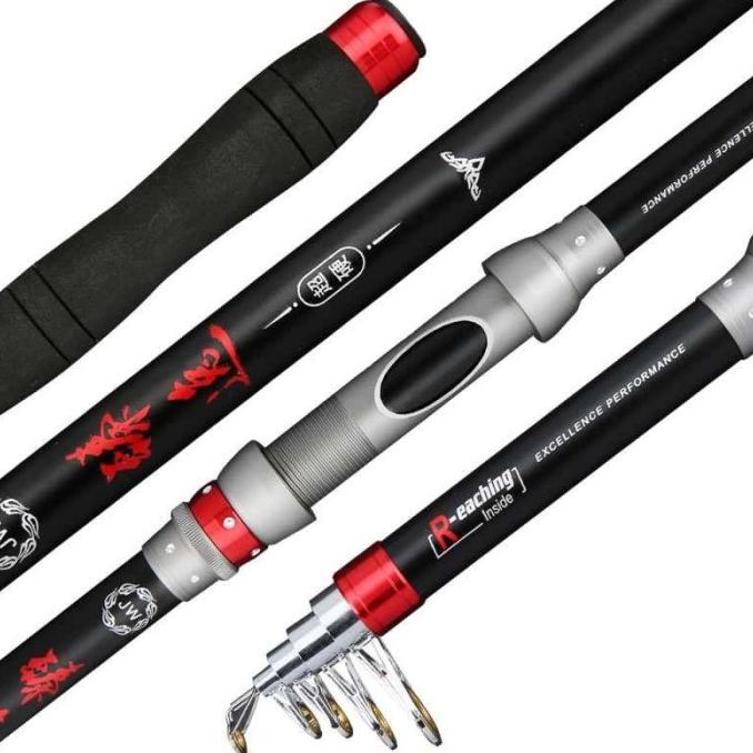 Joran Pancing Laut Zhenyi Jw Antena Telescopic Carbon Fiber 300Cm