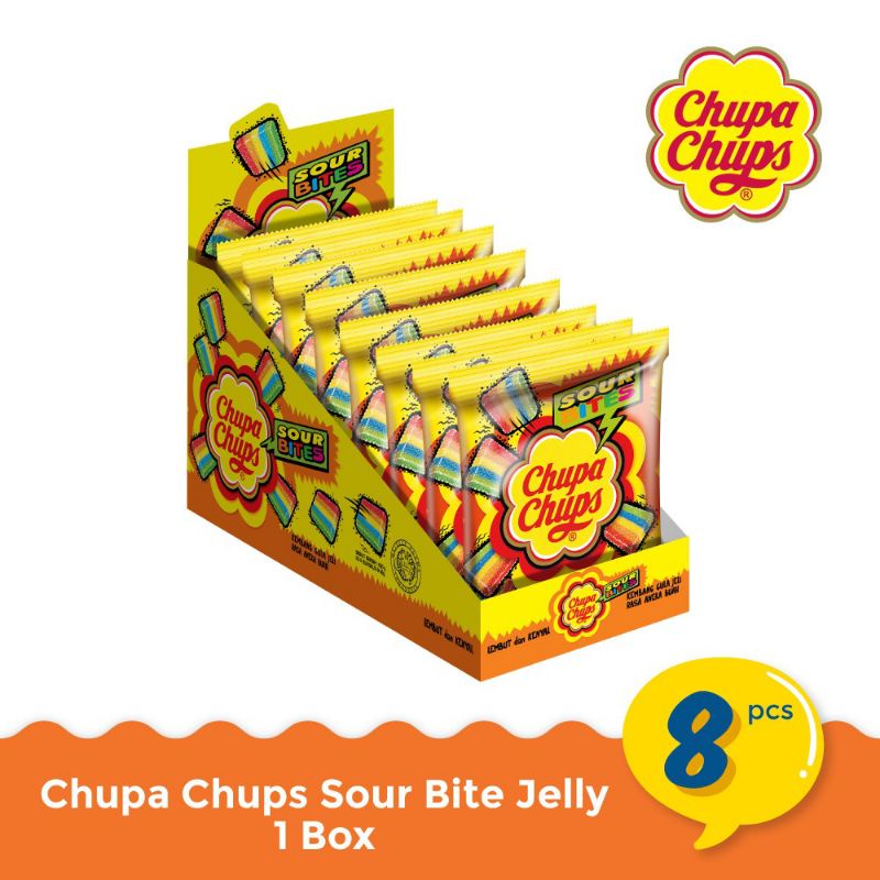 

CHUPA CHUPS SOUR BITES BOX ISI 8X56gr