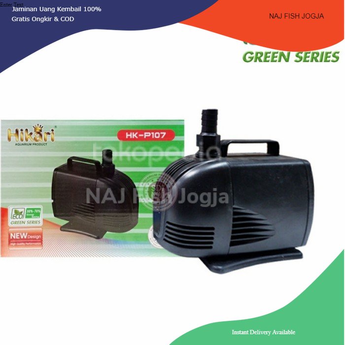 Pompa Kolam Hikari HK P 107 5200L/H