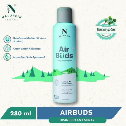 Naturein AirBuds Disinfectant Spray 280ml Naturein Air Buds