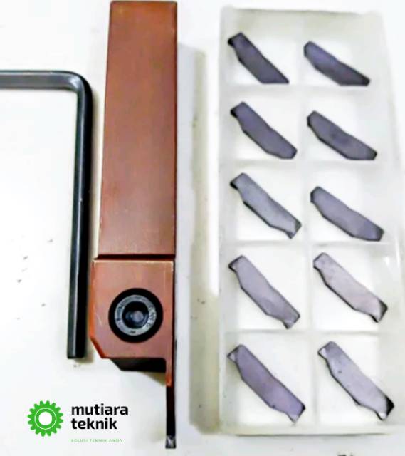 HOLDER BUBUT  POTONG  PAHAT  BUBUT  RF123E1616 2T17 SET INSERT 