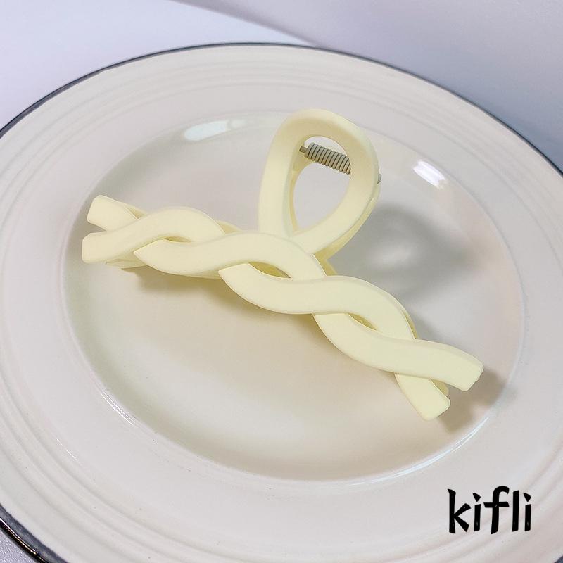 Jepit Rambut Model Twist Ukuran 11.5cm Untuk Wanita