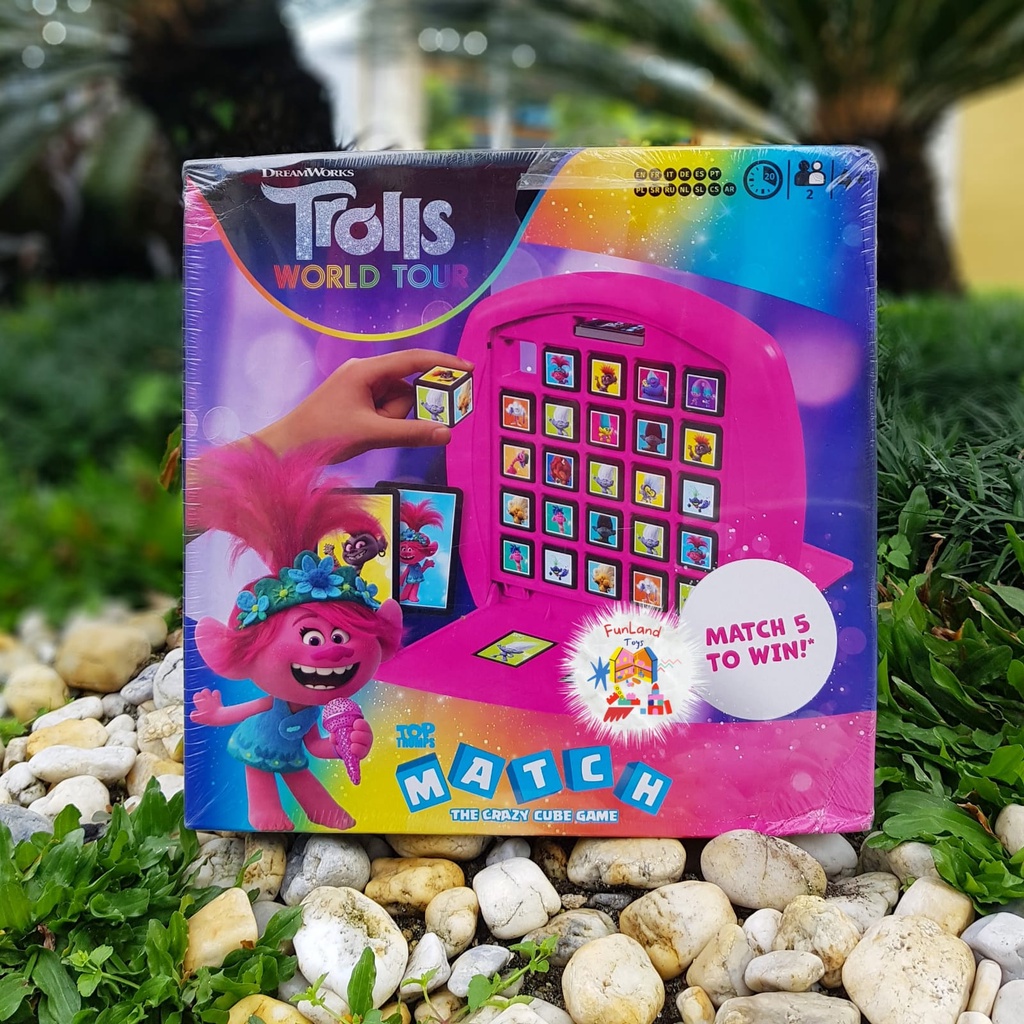 Trolls World Tour Top Trumps Match Board