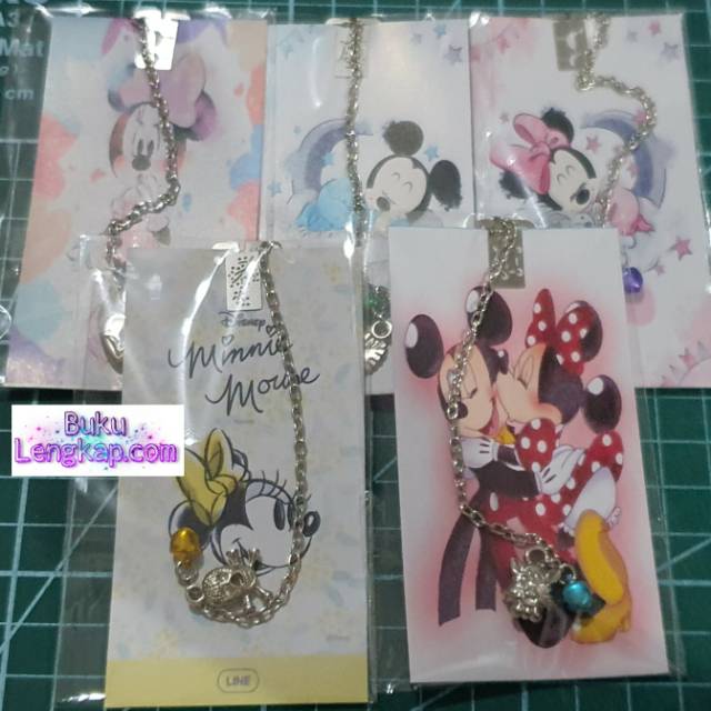 

Bookmark / pembatas buku mickey mouse rantai kerincing / krincing 01