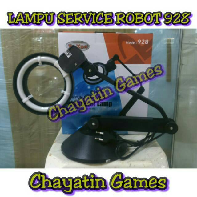 LAMPU SERVICE MODEL ROBOT