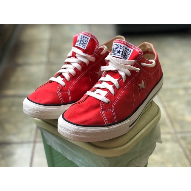 CONVERSE ONE STAR DX MERAH SIZE 45