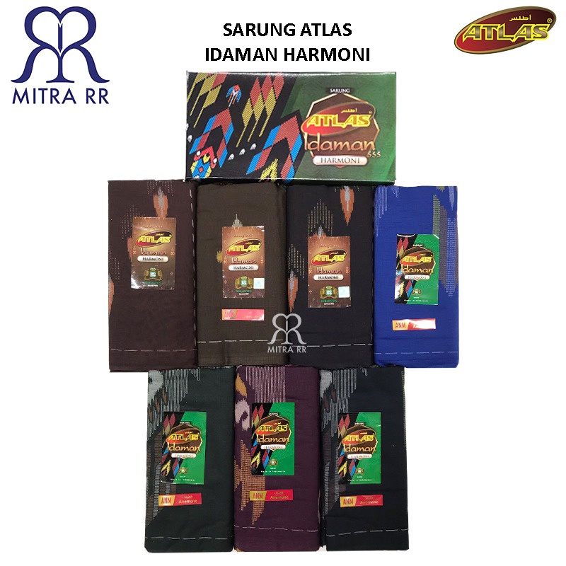 Sarung Atlas Idaman Harmoni Motif Akasia / Motif Batik | Sarung Tenun Dewasa Motif BHS