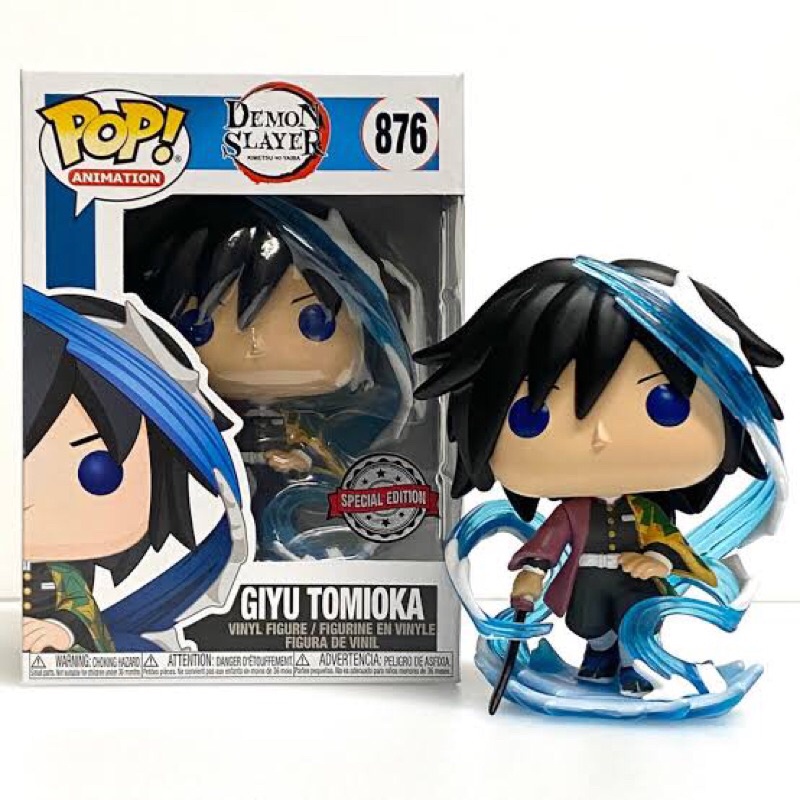 Special Edition Funko Pop Animation Demon Slayer Kimetsu No Yaiba - Giyu Tomioka #876