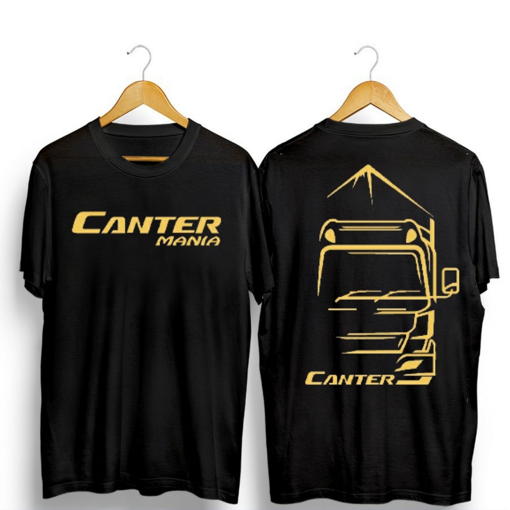 baju kaos truk canter mania gold