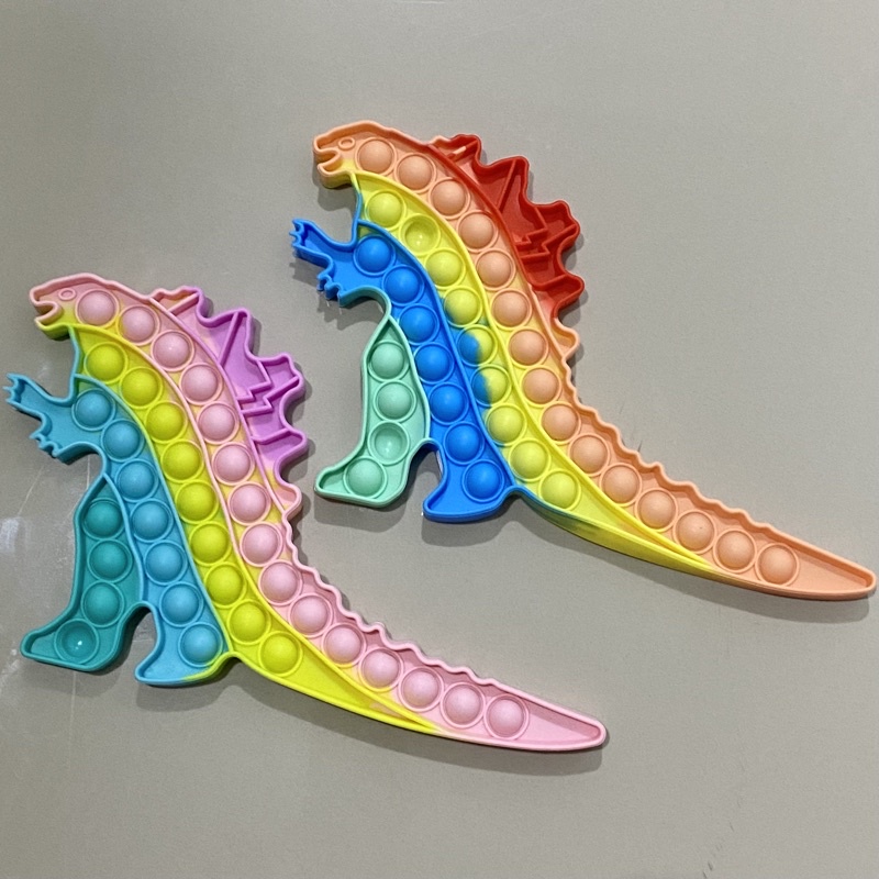 Pop It JUMBO Raksasa Mainan Anak Toys Dinosaurus Kupu Hello Kitty Unicorn-GOZILLA