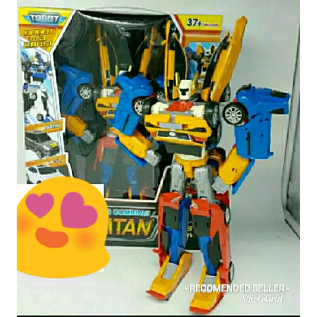 Tobot Tritan adalah gabungan 3 buah Tobot XYZ paling besar