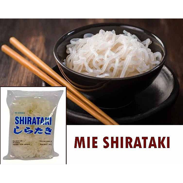 

Pusatbarangrumahtangga Mie Kering Shirataki 250 gr Dry Makanan Diet Enak Gurih Rendah