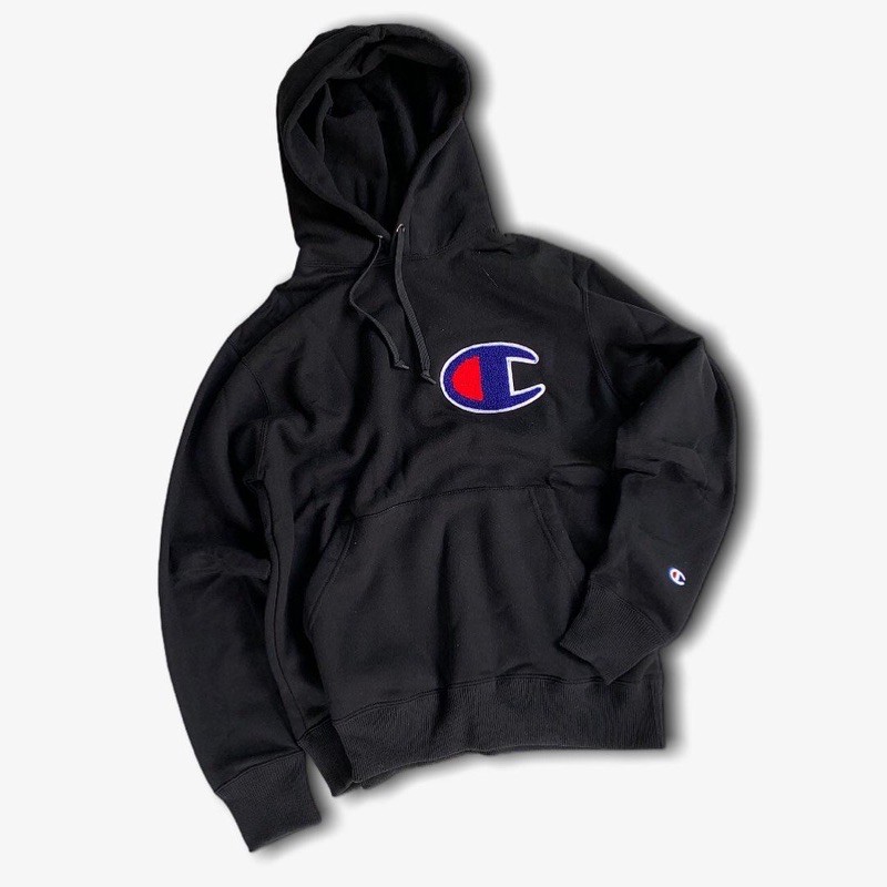 CHAMPION HOODIE BIG LOGO