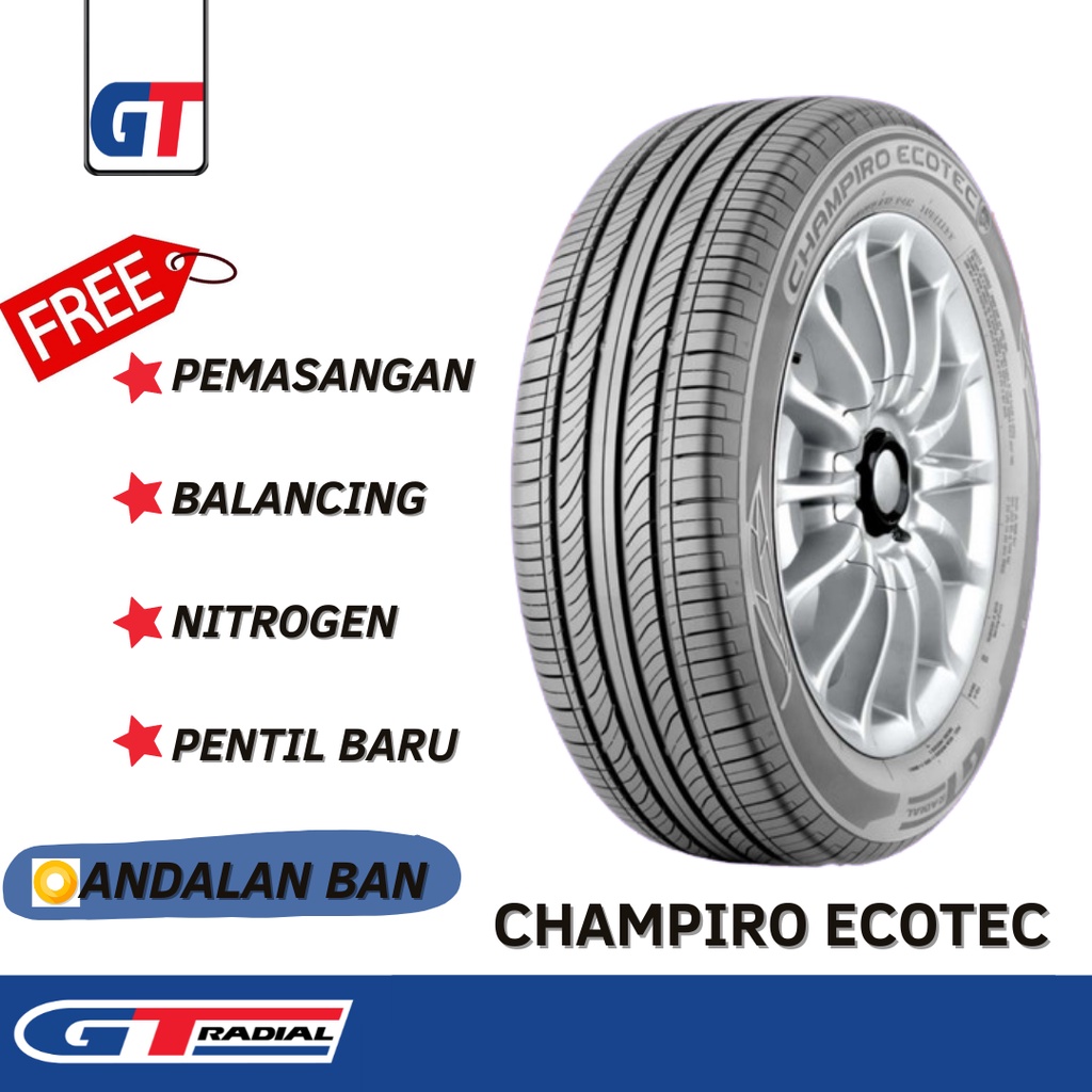 KUPON BAN GAJAH TUNGGAL 205/50 R17 CHAMPIRO ECOTEC