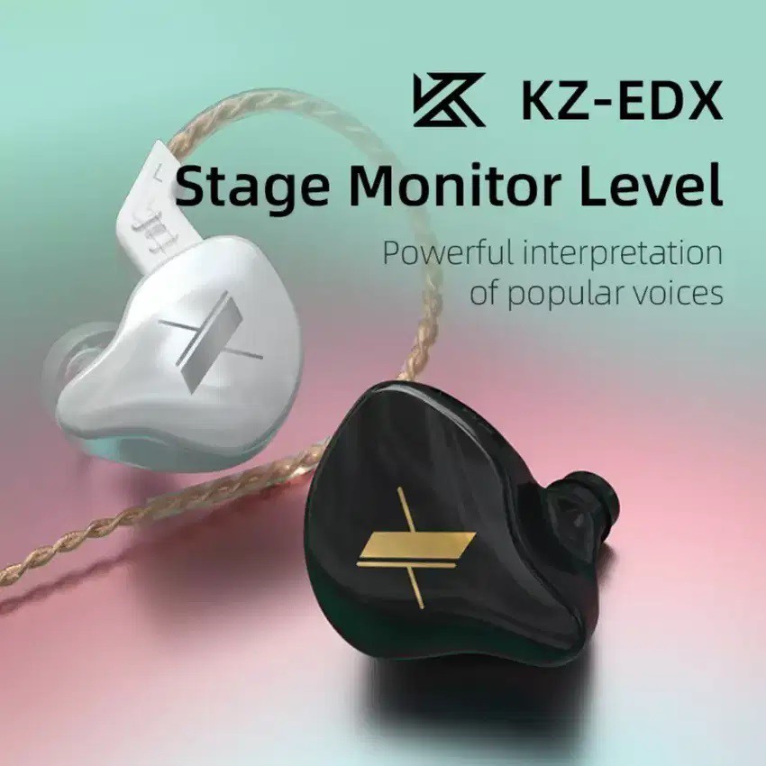 Knowledge Zenith EDX EDX PRO EDX ULTRA Earphones Dynamic HIFI Bass Stage IEM WITH MICROPHONE
