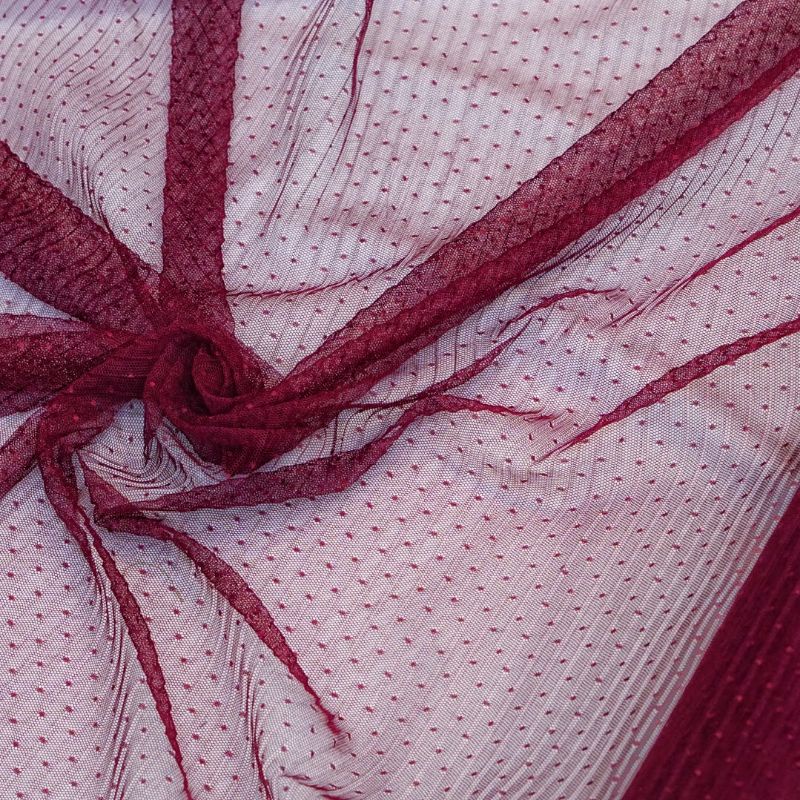 Tulle dot plisket mutiara/tulle TWEETY PLEATS mutiara