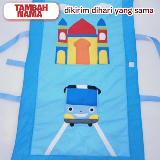 Sajadah Anak Cowok Tayo Tebal