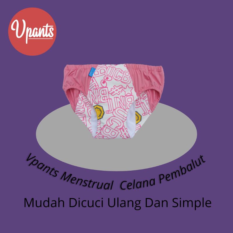 CELANA DALAM = PEMBALUT CUCI ULANG / SIZE S / ECER