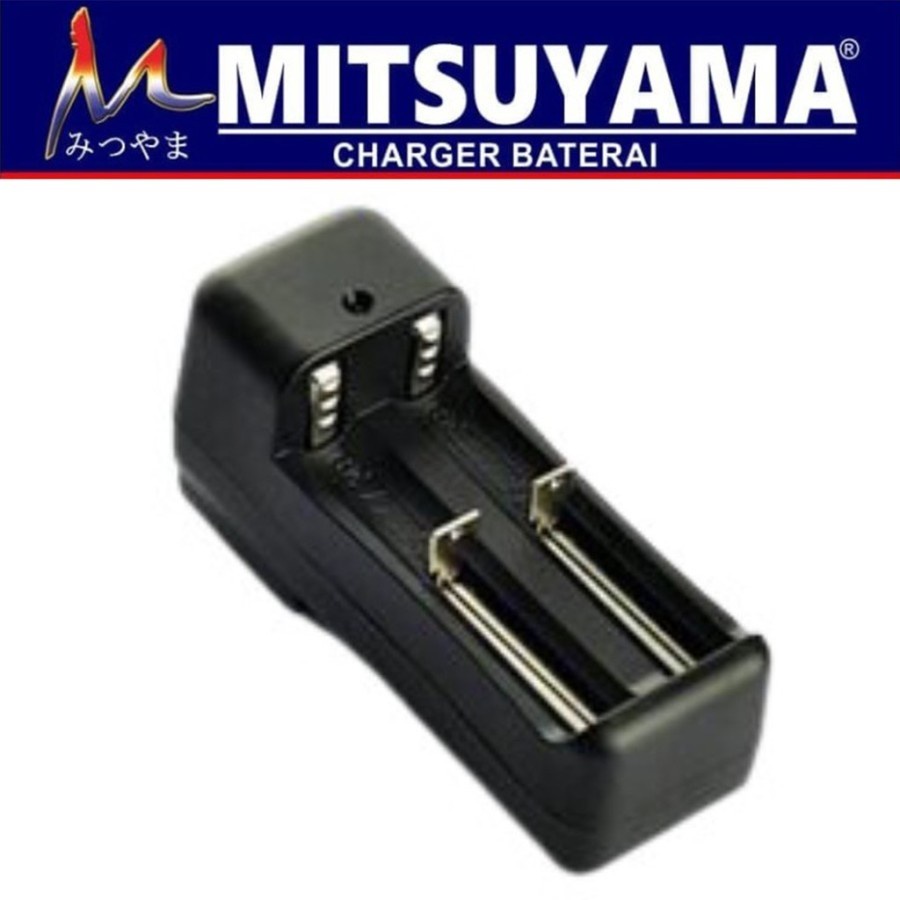 Mitsuyama TG-002 Charger Baterai 2 Slot For 18650 CHG-18650 Casan Baterai Original