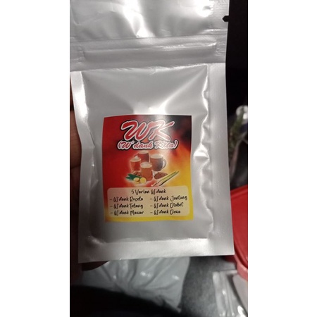 

minuman traditional wedang rosela