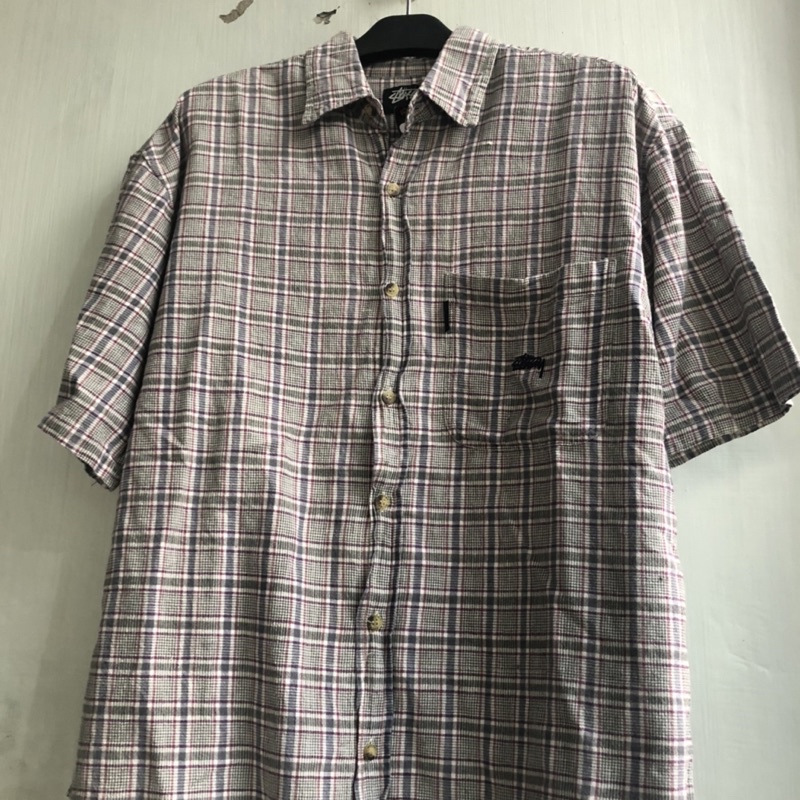 flannel stussy second